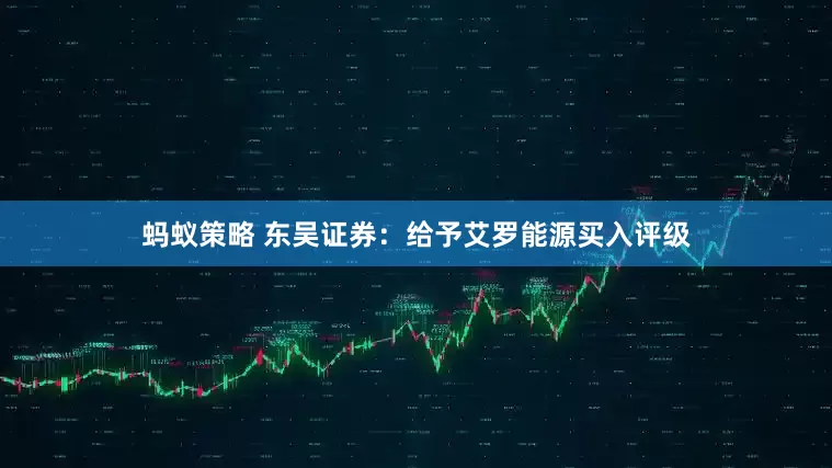 蚂蚁策略 东吴证券：给予艾罗能源买入评级