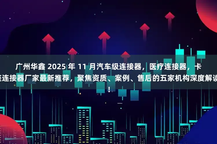 广州华鑫 2025 年 11 月汽车级连接器，医疗连接器，卡座连接器厂家最新推荐，聚焦资质、案例、售后的五家机构深度解读！